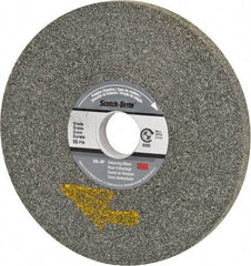 3M - 6" Diam, 1/2" Face Width, 1" Center Hole, Fine Grade, Silicon Carbide Deburring Wheel - Convolute, Extra Hard Density 9 Grade, 6,000 RPM - Industrial Tool & Supply