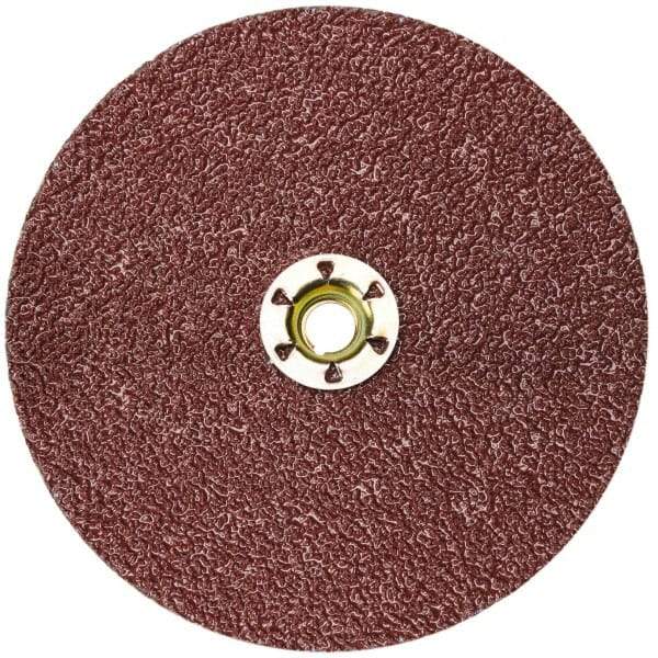 3M - 4-1/2" Diam 36 Grit Fiber Disc - Very Coarse Grade, Ceramic, 13,300 Max RPM, Series 785C - Industrial Tool & Supply