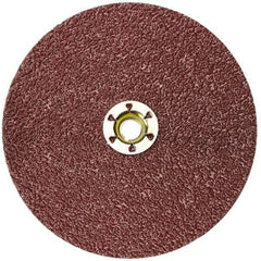 3M - 4-1/2" Diam 36 Grit Fiber Disc - Very Coarse Grade, Ceramic, 13,300 Max RPM, Series 785C - Industrial Tool & Supply