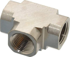 Value Collection - 3/8" Internal Pipe, Brass Union Tee - FNPT - Industrial Tool & Supply