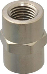 Value Collection - 1/4" Internal Pipe, Brass Coupling - FNPT - Industrial Tool & Supply