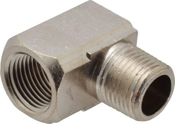 Value Collection - 1/2" Internal Pipe, Brass 90° Street Elbow - FNPT x MNPT - Industrial Tool & Supply