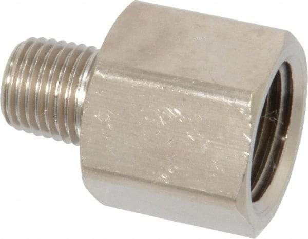 Value Collection - 1/2 x 1/4" Internal Pipe, Brass Adapter - FNPT x MNPT - Industrial Tool & Supply