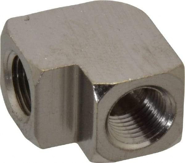 Value Collection - 1/8" Internal Pipe, Brass 90° Street Elbow - FNPT - Industrial Tool & Supply