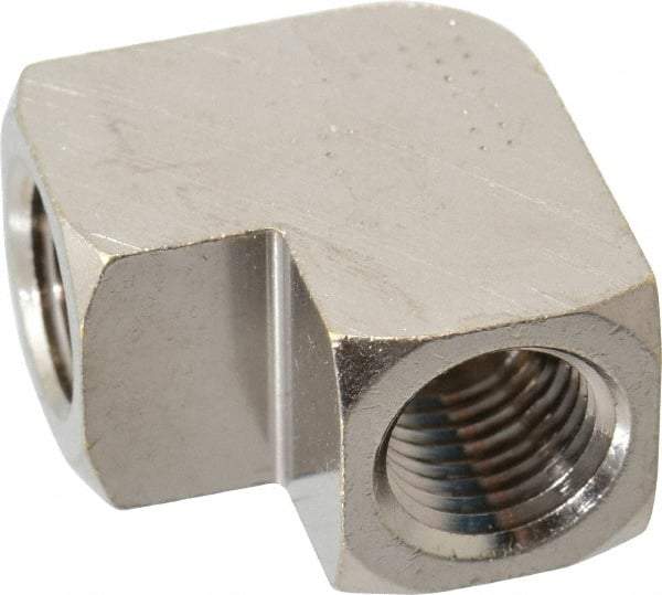 Value Collection - 1/4" Internal Pipe, Brass 90° Street Elbow - FNPT - Industrial Tool & Supply