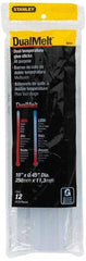 Stanley - 7/16" Diam, 10" Long, Opaque Hot Melt, Low Melt Glue Stick - GS Series - Industrial Tool & Supply