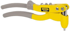 Stanley - Right Angle Head Hand Riveter - 3/32 to 3/16" Rivet Capacity, 10" OAL - Industrial Tool & Supply