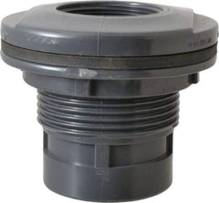 Value Collection - 2" PVC Plastic Pipe Tank Adapter - Schedule 80, FIPT x FIPT End Connections - Industrial Tool & Supply