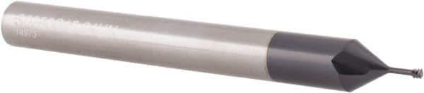 Carmex - M5x0.80 Thread, 1/4" Shank Diam, TiAlN Coating, Solid Carbide Straight Flute Thread Mill - 3 Flutes, 2-1/2" OAL - Industrial Tool & Supply