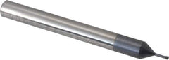 Carmex - M2x0.40 Metric Coarse, 0.061" Cutting Diam, 3 Flute, Solid Carbide Helical Flute Thread Mill - Internal Thread, 0.18" LOC, 2-1/2" OAL, 1/4" Shank Diam - Industrial Tool & Supply