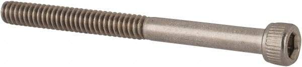 Value Collection - #4-40 UNC Hex Socket Drive, Socket Cap Screw - Grade 18-8 Stainless Steel, Uncoated, 1-3/8" Length Under Head - Industrial Tool & Supply