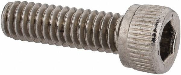 Value Collection - #8-32 UNC Hex Socket Drive, Socket Cap Screw - Grade 18-8 Stainless Steel, Uncoated, 9/16" Length Under Head - Industrial Tool & Supply