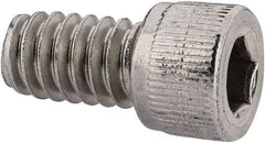 Value Collection - 1/4-20 UNC Hex Socket Drive, Socket Cap Screw - Grade 18-8 Stainless Steel, Uncoated, 7/16" Length Under Head - Industrial Tool & Supply