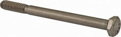 Value Collection - 1/4-20 UNC, 3-1/4" Length Under Head Hex Head Cap Screw - Partially Threaded, Grade 18-8 Stainless Steel, Uncoated, 7/16" Hex - Industrial Tool & Supply
