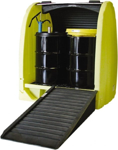 Enpac - Spill Pallets, Platforms, Sumps & Basins Type: Spill Deck or Pallet Number of Drums: 2 - Industrial Tool & Supply