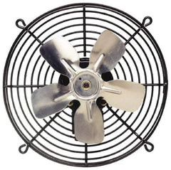 Fantech - 10" Blade, 1/30 hp, 595 Max CFM, Single Phase Vertical & Horizontal Mounting Direct Drive Fan - 1.4 Amps, 115 Volts, 1 Speed - Industrial Tool & Supply