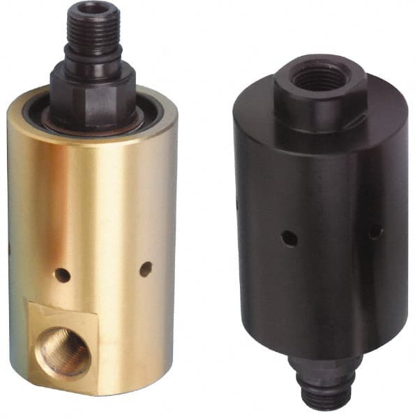Barco - Rotary Unions Type: Coolant Union Style: Single Flow - Industrial Tool & Supply
