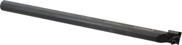 Tool-Flo - Internal Thread, Right Hand Cut, 5/8" Shank Width x 5/8" Shank Height Indexable Threading Toolholder - 10" OAL, FL 2L Insert Compatibility, A10 Toolholder, Series Flo-Lock - Industrial Tool & Supply