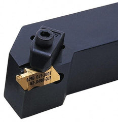 Tool-Flo - External Thread, Right Hand Cut, 3/8" Shank Width x 3/8" Shank Height Indexable Threading Toolholder - 6" OAL, FL 2R Insert Compatibility, FLAS Toolholder - Industrial Tool & Supply