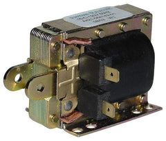 Guardian Electric - 167 Milliamp, 1/8 to 1 Inch Stroke, Push Force, Laminated Electrical Solenoid - 120 VAC Volt, Quick Connect, 1-5/8 Inch Long, 0.82 Inch Extended Length - Industrial Tool & Supply