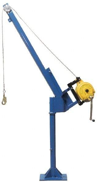 Gemtor - Confined Space Entry & Retrieval Systems Hoist Type: Davit Hoist Base: Fixed - Industrial Tool & Supply