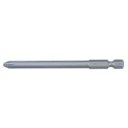Phillips Power Bit. #0 × 90mm. Chrome-vanadium-molybdenum S2 modified tool steel. - Industrial Tool & Supply