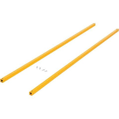 Vestil - 1-1/4" Long x 1-1/4" High, Steel Connection Tubing - Industrial Tool & Supply