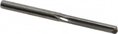 Hertel - 9/64", 140° Point, Solid Carbide Straight Flute Drill Bit - Industrial Tool & Supply