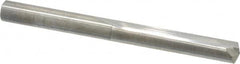 Hertel - 13/64", 140° Point, Solid Carbide Straight Flute Drill Bit - Industrial Tool & Supply