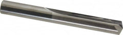 Hertel - 23/64", 140° Point, Solid Carbide Straight Flute Drill Bit - Industrial Tool & Supply