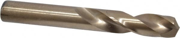 Hertel - 31/64" 135° Spiral Flute Cobalt Screw Machine Drill Bit - Industrial Tool & Supply