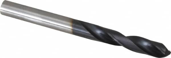 Hertel - #3 135° Spiral Flute Cobalt Screw Machine Drill Bit - Industrial Tool & Supply