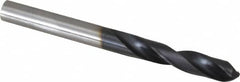Hertel - #3 135° Spiral Flute Cobalt Screw Machine Drill Bit - Industrial Tool & Supply