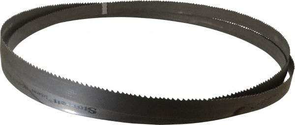 Starrett - 4 to 6 TPI, 14' 6" Long x 1" Wide x 0.035" Thick, Welded Band Saw Blade - Bi-Metal, Toothed Edge, Modified Tooth Set, Contour Cutting - Industrial Tool & Supply