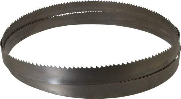 Starrett - 3 to 4 TPI, 12' Long x 1-1/4" Wide x 0.042" Thick, Welded Band Saw Blade - Bi-Metal, Toothed Edge, Modified Tooth Set, Contour Cutting - Industrial Tool & Supply