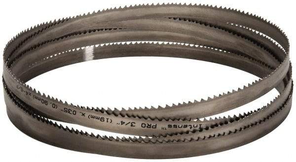 Starrett - 4 to 6 TPI, 14' 8" Long x 3/4" Wide x 0.035" Thick, Welded Band Saw Blade - Bi-Metal, Toothed Edge, Modified Tooth Set, Contour Cutting - Industrial Tool & Supply