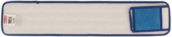 Rubbermaid - Microfiber 24" Wet Mop Pad with Scrubber - Industrial Tool & Supply