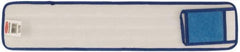 Rubbermaid - Microfiber 24" Wet Mop Pad with Scrubber - Industrial Tool & Supply
