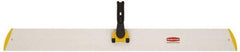 Rubbermaid - 36.1" Long x 3-1/2" Wide Aluminum Dust Mop Frame - Yellow, Quick Connect - Industrial Tool & Supply