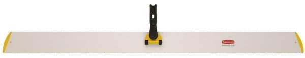 Rubbermaid - 48.1" Long x 3-1/2" Wide Aluminum Dust Mop Frame - Yellow, Quick Connect - Industrial Tool & Supply