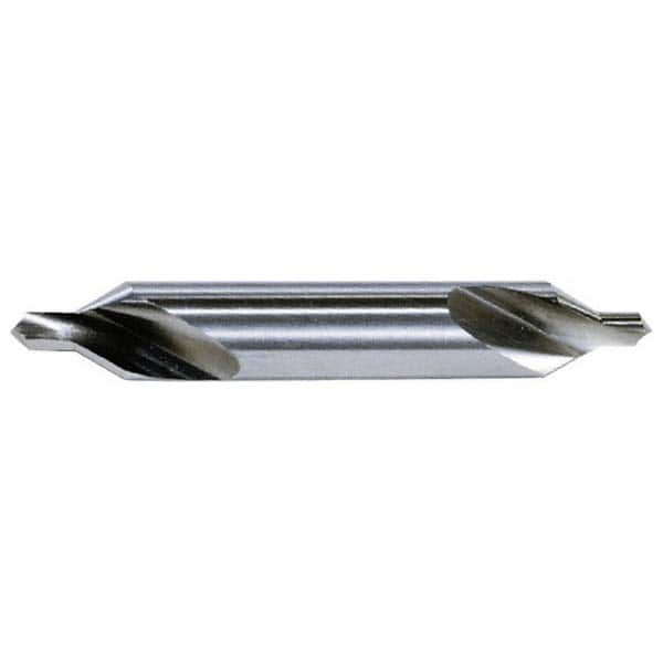 Hertel - #2 Plain Cut 82° Incl Angle Solid Carbide Combo Drill & Countersink - Industrial Tool & Supply