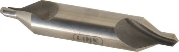 Hertel - #7 Plain Cut 60° Incl Angle High Speed Steel Combo Drill & Countersink - Industrial Tool & Supply