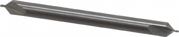 Hertel - #00 Plain Cut 82° Incl Angle Solid Carbide Combo Drill & Countersink - Industrial Tool & Supply