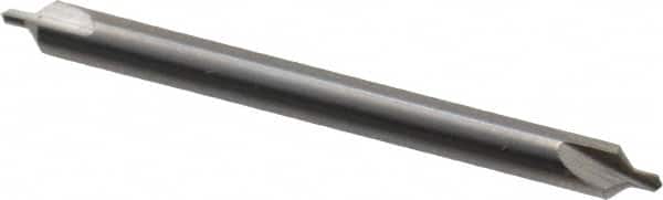 Hertel - #1 Plain Cut 90° Incl Angle Solid Carbide Combo Drill & Countersink - Industrial Tool & Supply