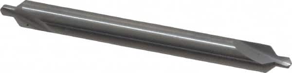 Hertel - #2 Plain Cut 90° Incl Angle Solid Carbide Combo Drill & Countersink - Industrial Tool & Supply