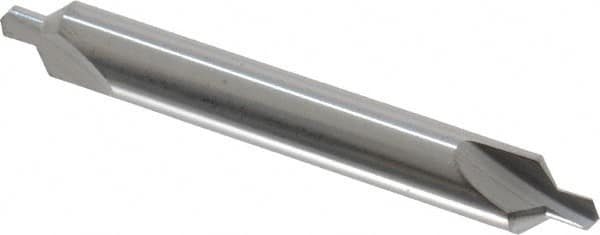 Hertel - #3 Plain Cut 90° Incl Angle Solid Carbide Combo Drill & Countersink - Industrial Tool & Supply