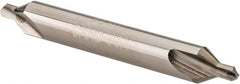 Hertel - #3 Plain Cut 60° Incl Angle Solid Carbide Combo Drill & Countersink - Industrial Tool & Supply