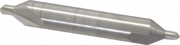 Hertel - #4 Plain Cut 60° Incl Angle Solid Carbide Combo Drill & Countersink - Industrial Tool & Supply