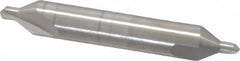 Hertel - #4 Plain Cut 60° Incl Angle Solid Carbide Combo Drill & Countersink - Industrial Tool & Supply