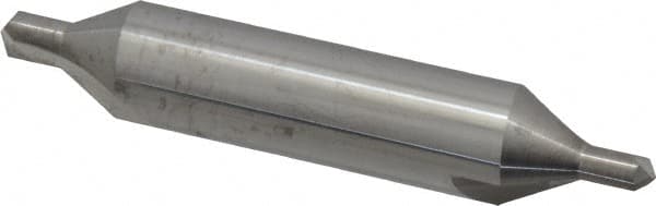 Hertel - #7 Plain Cut 60° Incl Angle Solid Carbide Combo Drill & Countersink - Industrial Tool & Supply